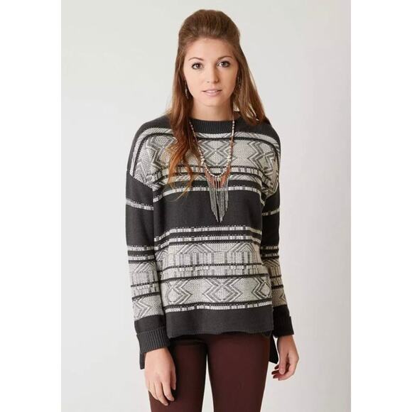 Tidal Mirage Sweater BILLABONG Small Long Sleeve Crewneck - Picture 1 of 5